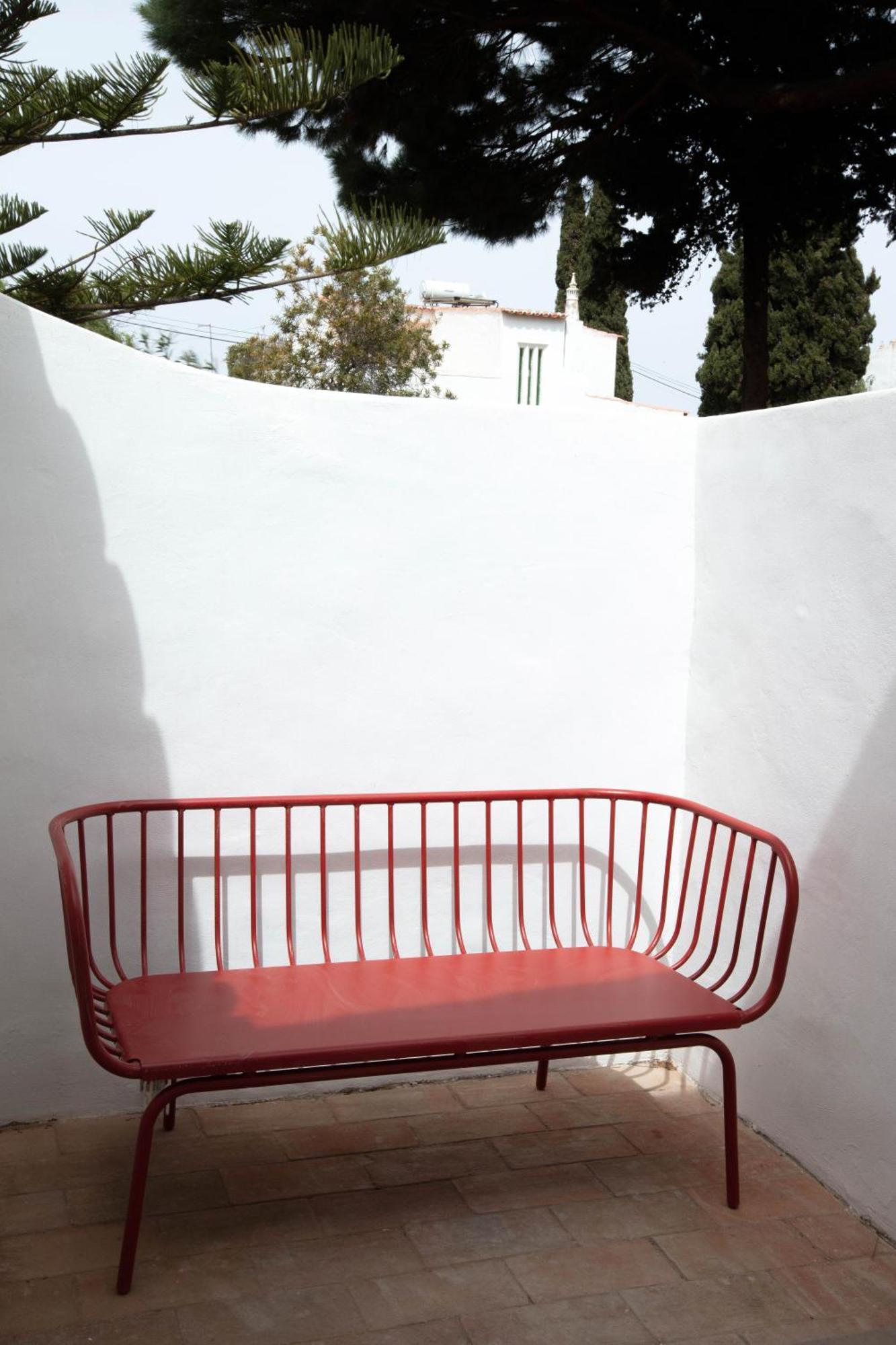 A Casa Da Porta Azul Hotell Porches  Eksteriør bilde